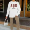 ARIZONA STATE SUN DEVILS SWEET SPOT ESSENTIAL RELAXED FIT LONG SLEEVE TEE