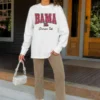 ALABAMA CRIMSON TIDE SWEET SPOT ESSENTIAL RELAXED FIT LONG SLEEVE TEE