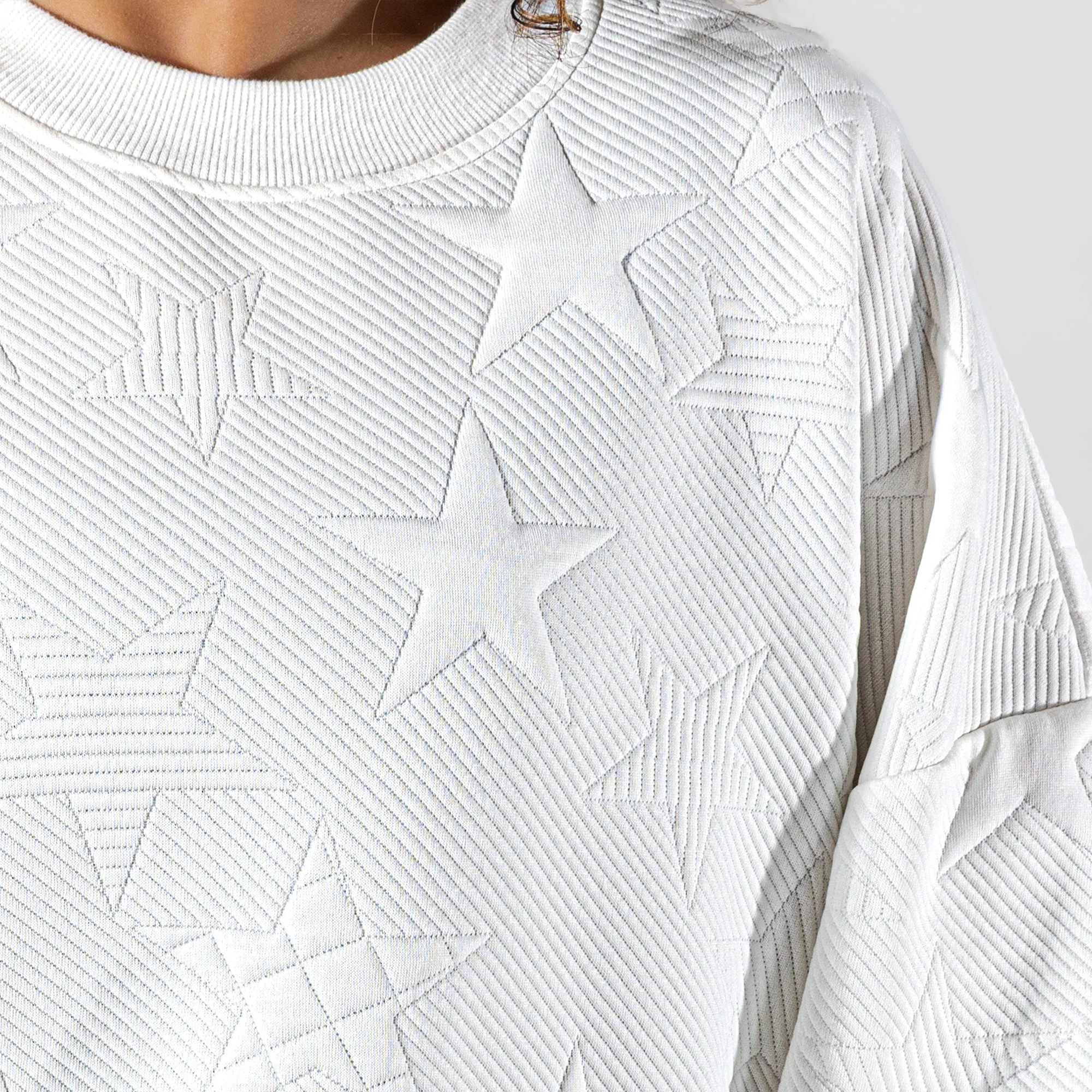 ALABAMA STATE HORNETS BIG PLAY ENERGY EMBOSSED STAR CREWNECK 9 ALABAMA STATE HORNETS BIG PLAY ENERGY EMBOSSED STAR CREWNECK