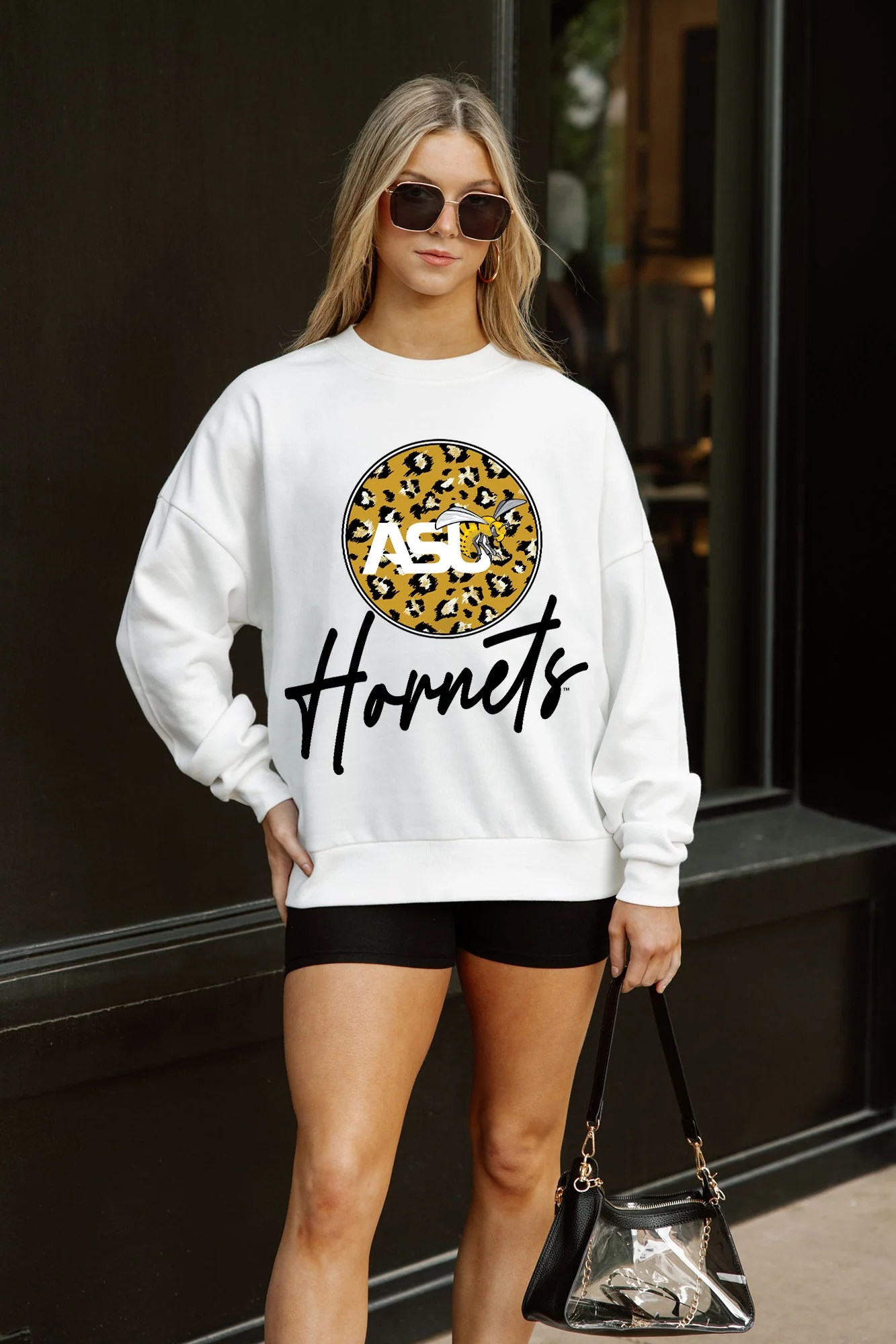 ALABAMA STATE HORNETS WILD BREAKTHROUGH PREMIUM FLEECE CREWNECK PULLOVER