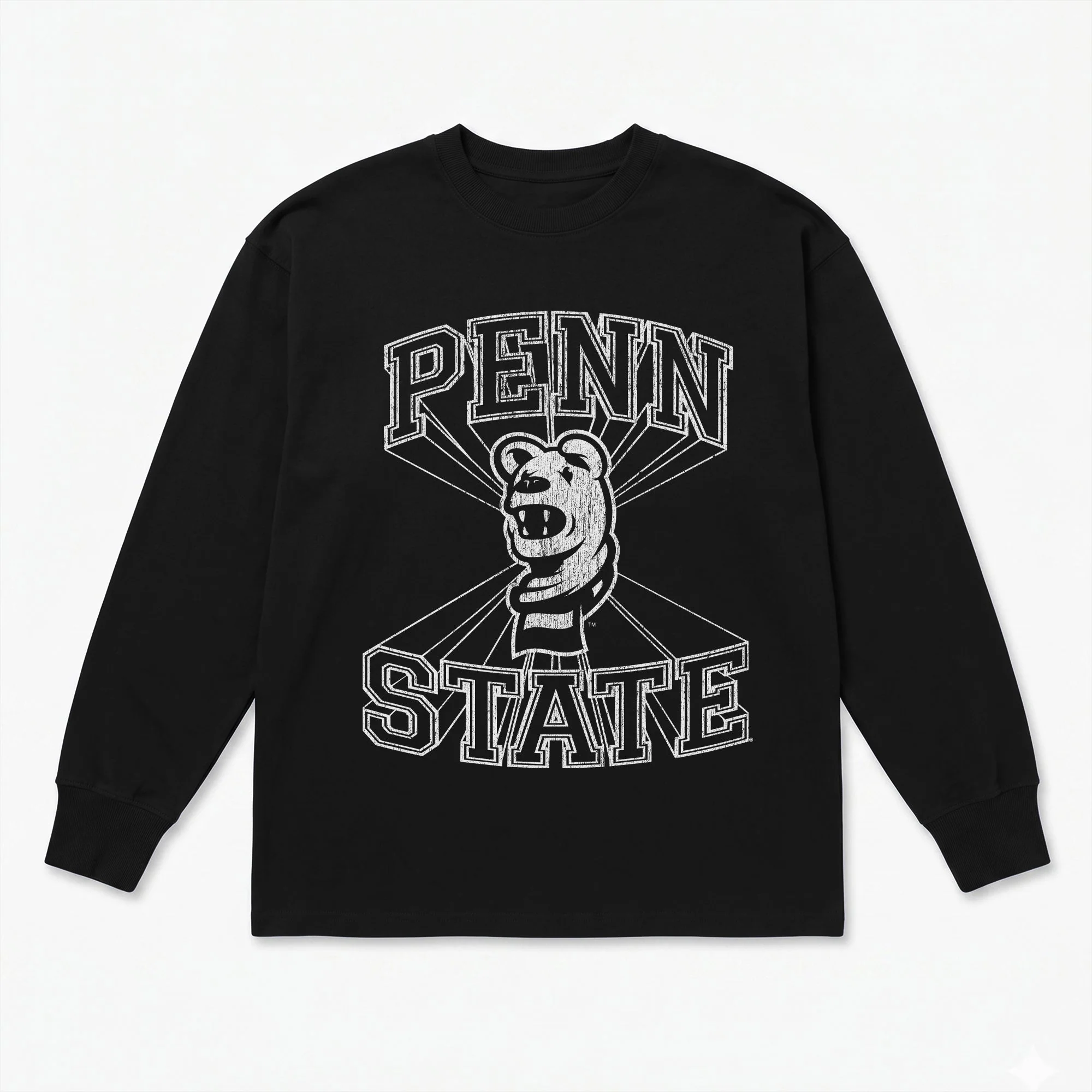 PENN STATE NITTANY LIONS SPOTLIGHT ESSENTIAL RELAXED FIT LONG SLEEVE TEE 6 PENN STATE NITTANY LIONS SPOTLIGHT ESSENTIAL RELAXED FIT LONG SLEEVE TEE