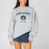 AUBURN TIGERS CAMPUS ENERGY PREMIUM FLEECE UNISEX CREWNECK PULLOVER
