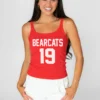 CINCINNATI BEARCATS ICON ENERGY RIBBED SCOOP NECK TANK