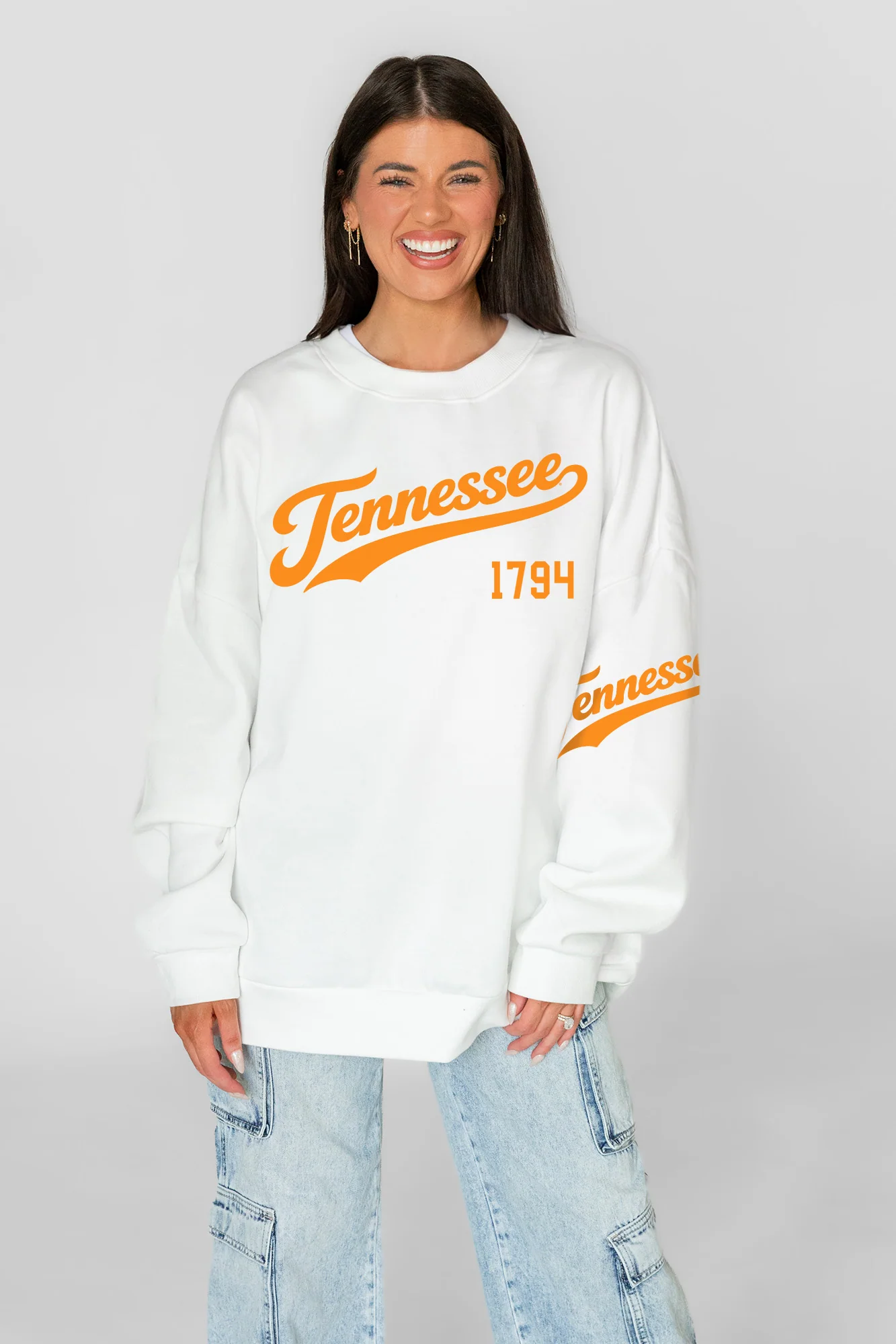 TENNESSEE VOLUNTEERS DAY ONE PREMIUM FLEECE UNISEX CREWNECK PULLOVER