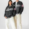 GEORGIA BULLDOGS VARSITY MUSE OVERSIZED VARSITY UNISEX JACKET