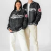 OHIO STATE BUCKEYES VARSITY MUSE OVERSIZED VARSITY UNISEX JACKET