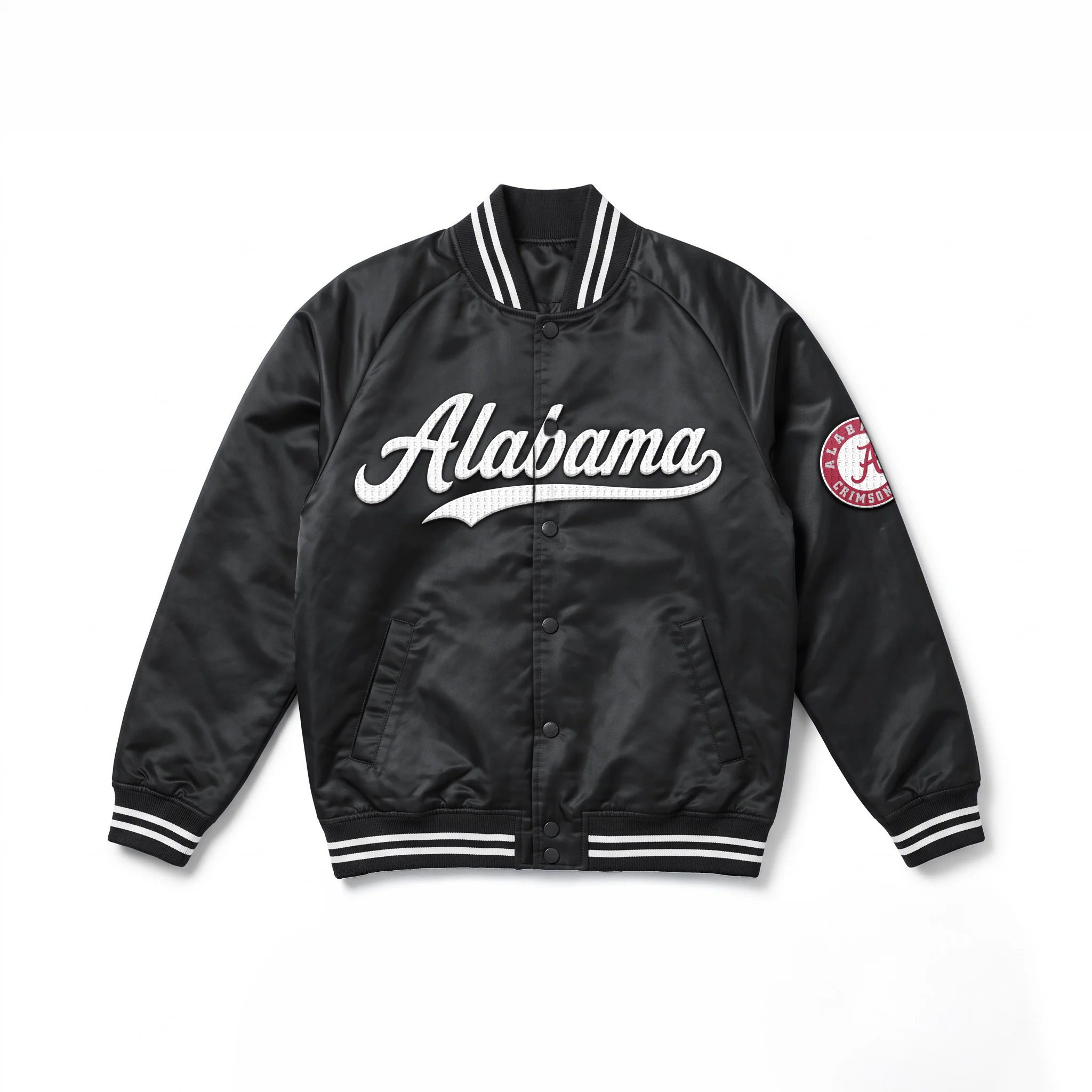 ALABAMA CRIMSON TIDE VARSITY MUSE OVERSIZED VARSITY UNISEX JACKET 7 ALABAMA CRIMSON TIDE VARSITY MUSE OVERSIZED VARSITY UNISEX JACKET
