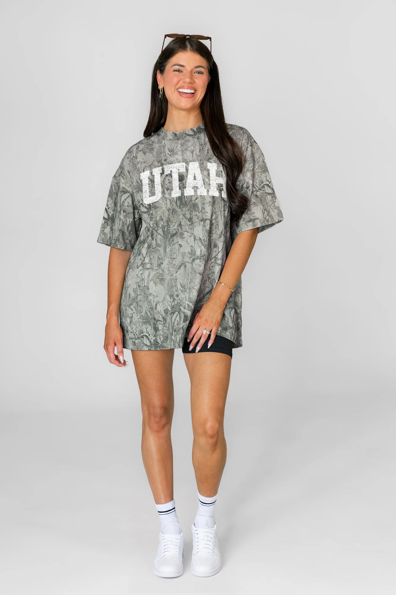 UTAH UTES FIELD READY VINTAGE WOODLAND CAMO UNISEX TEE