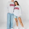 GEORGIA BULLDOGS NEXT MOVE PREMIUM FLEECE UNISEX CREWNECK PULLOVER