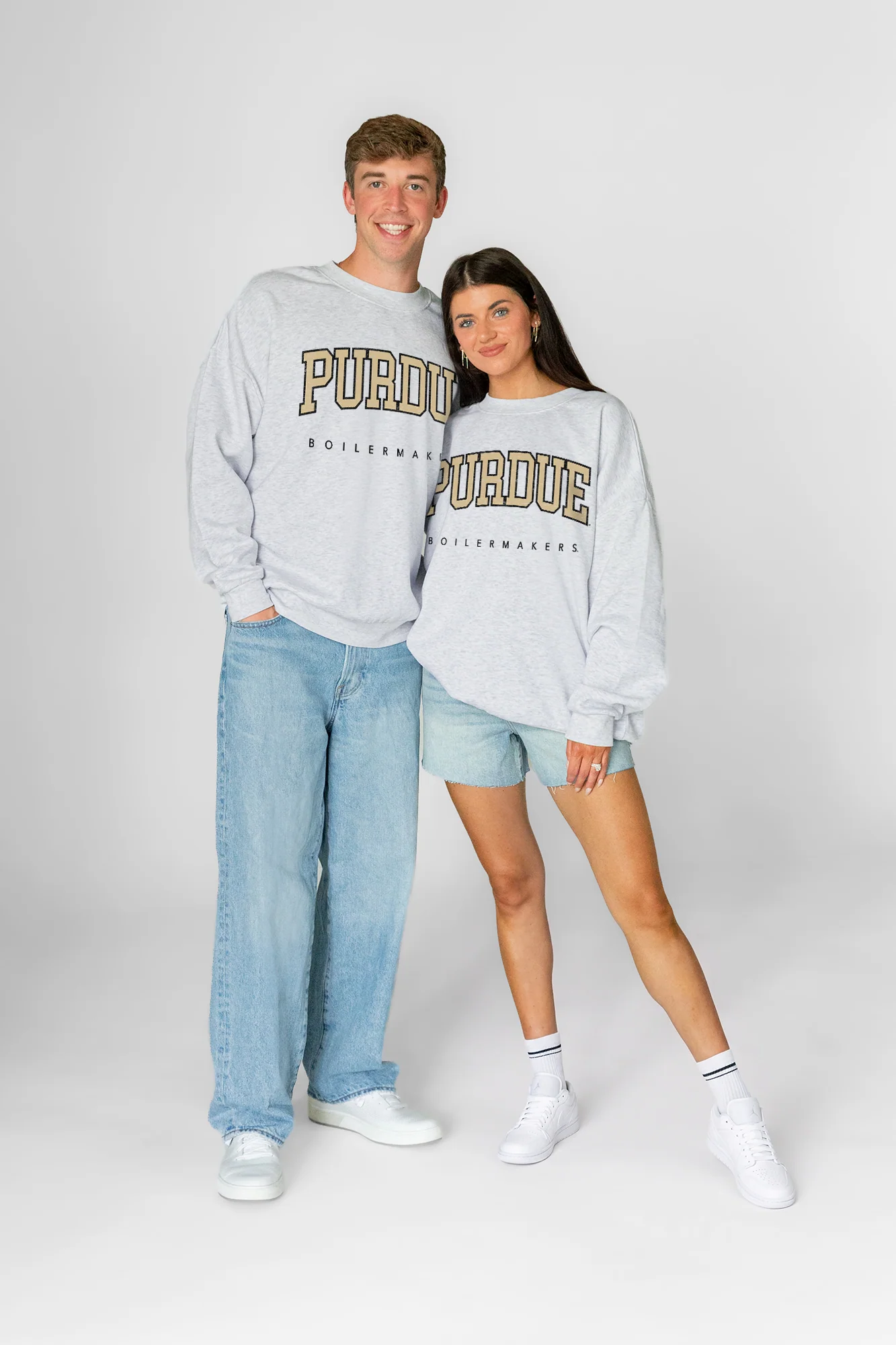 PURDUE BOILERMAKERS NEXT MOVE PREMIUM FLEECE UNISEX CREWNECK PULLOVER