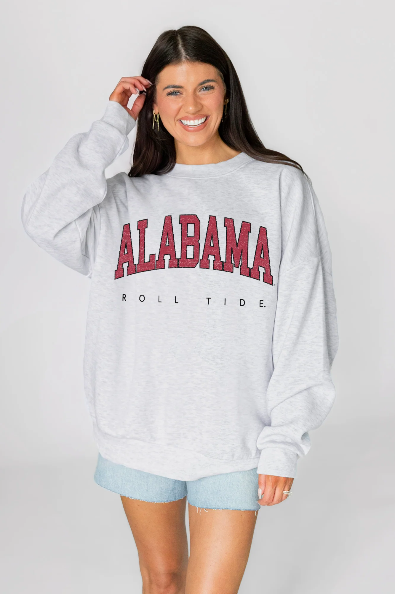 ALABAMA CRIMSON TIDE NEXT MOVE PREMIUM FLEECE UNISEX CREWNECK PULLOVER 4 ALABAMA CRIMSON TIDE NEXT MOVE PREMIUM FLEECE UNISEX CREWNECK PULLOVER