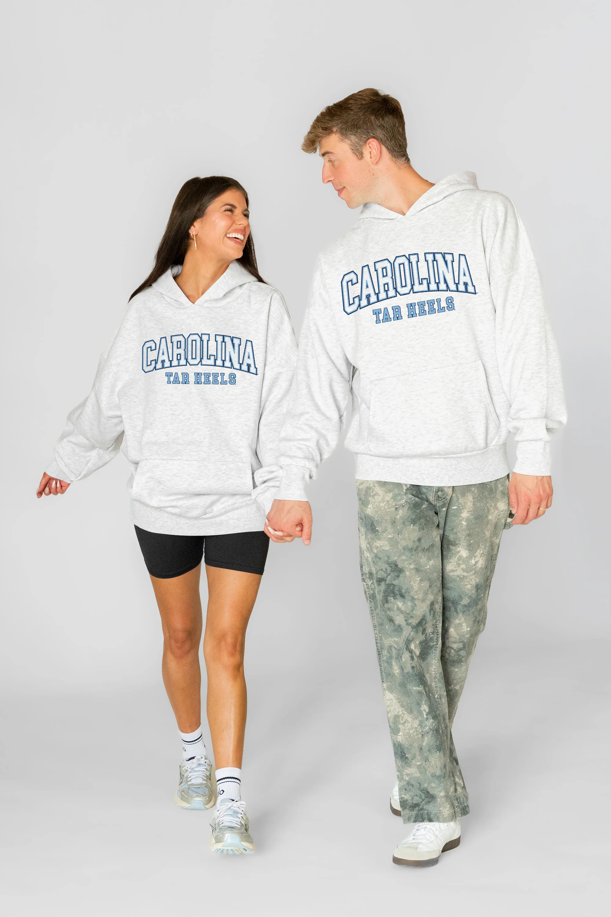 NORTH CAROLINA TAR HEELS DAILY GRIND OVERSIZED PREMIUM WEIGHT UNISEX HOODIE 4 NORTH CAROLINA TAR HEELS DAILY GRIND OVERSIZED PREMIUM WEIGHT UNISEX HOODIE
