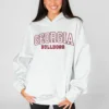 GEORGIA BULLDOGS DAILY GRIND OVERSIZED PREMIUM WEIGHT UNISEX HOODIE 12 GEORGIA BULLDOGS DAILY GRIND OVERSIZED PREMIUM WEIGHT UNISEX HOODIE