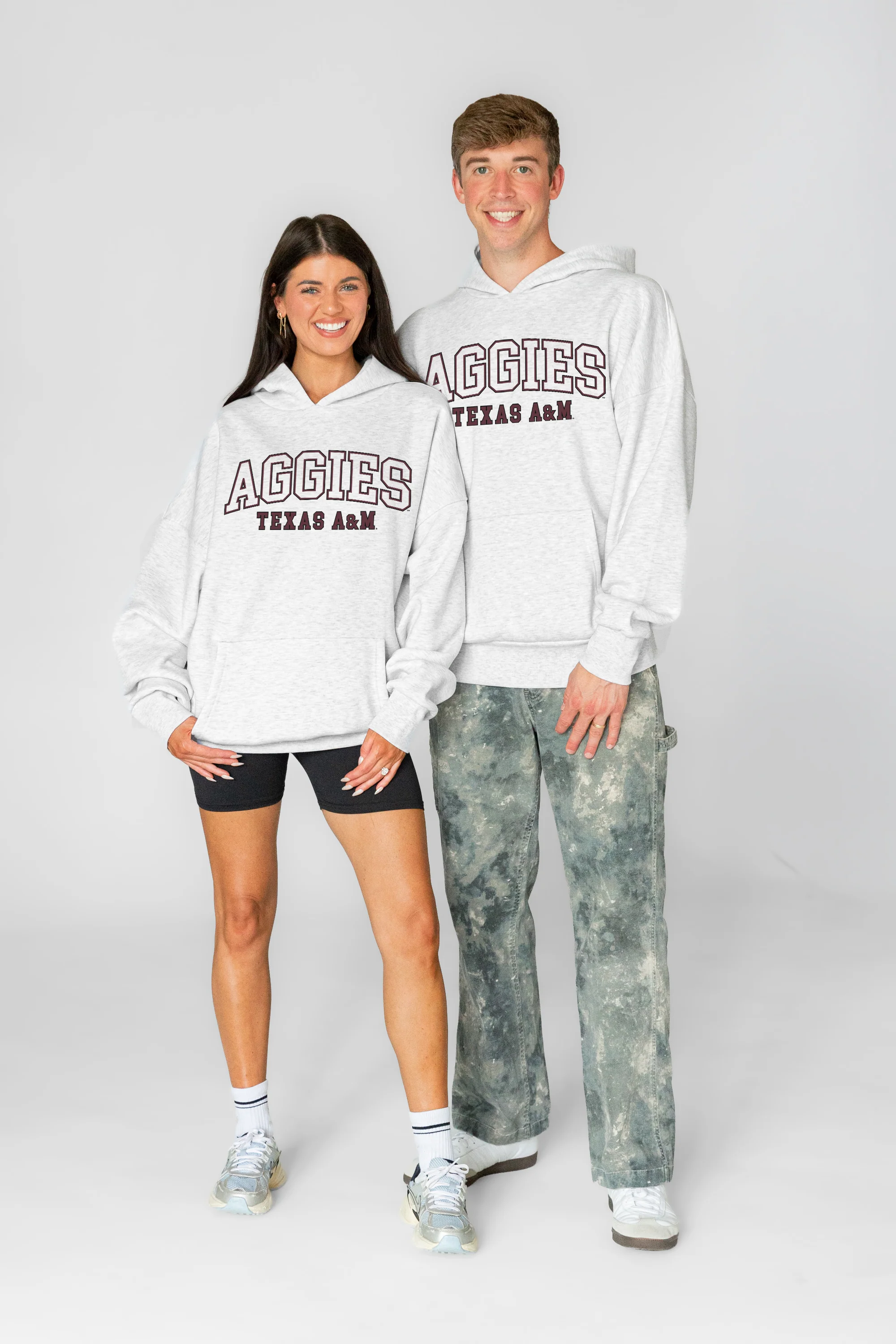 TEXAS A&M AGGIES DAILY GRIND OVERSIZED PREMIUM WEIGHT UNISEX HOODIE