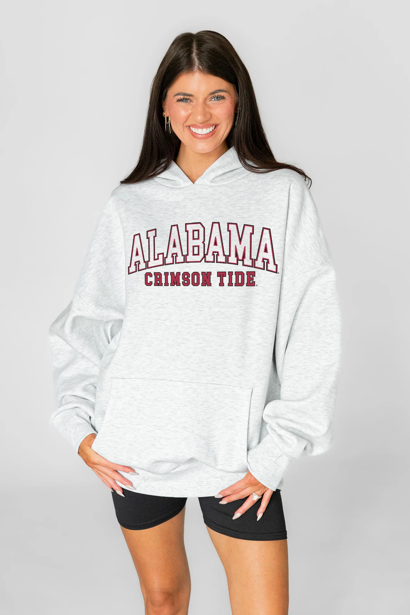 ALABAMA CRIMSON TIDE DAILY GRIND OVERSIZED PREMIUM WEIGHT UNISEX HOODIE