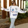 NEW ENGLAND PATRIOTS PRIME TIME PREMIUM CREWNECK SWEATSHIRT 19 NEW ENGLAND PATRIOTS PRIME TIME PREMIUM CREWNECK SWEATSHIRT