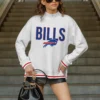 BUFFALO BILLS RALLY POINT CONTRAST MOCKNECK PULLOVER 19 BUFFALO BILLS RALLY POINT CONTRAST MOCKNECK PULLOVER