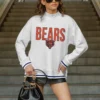 CHICAGO BEARS RALLY POINT CONTRAST MOCKNECK PULLOVER