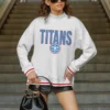 TENNESSEE TITANS RALLY POINT CONTRAST MOCKNECK PULLOVER