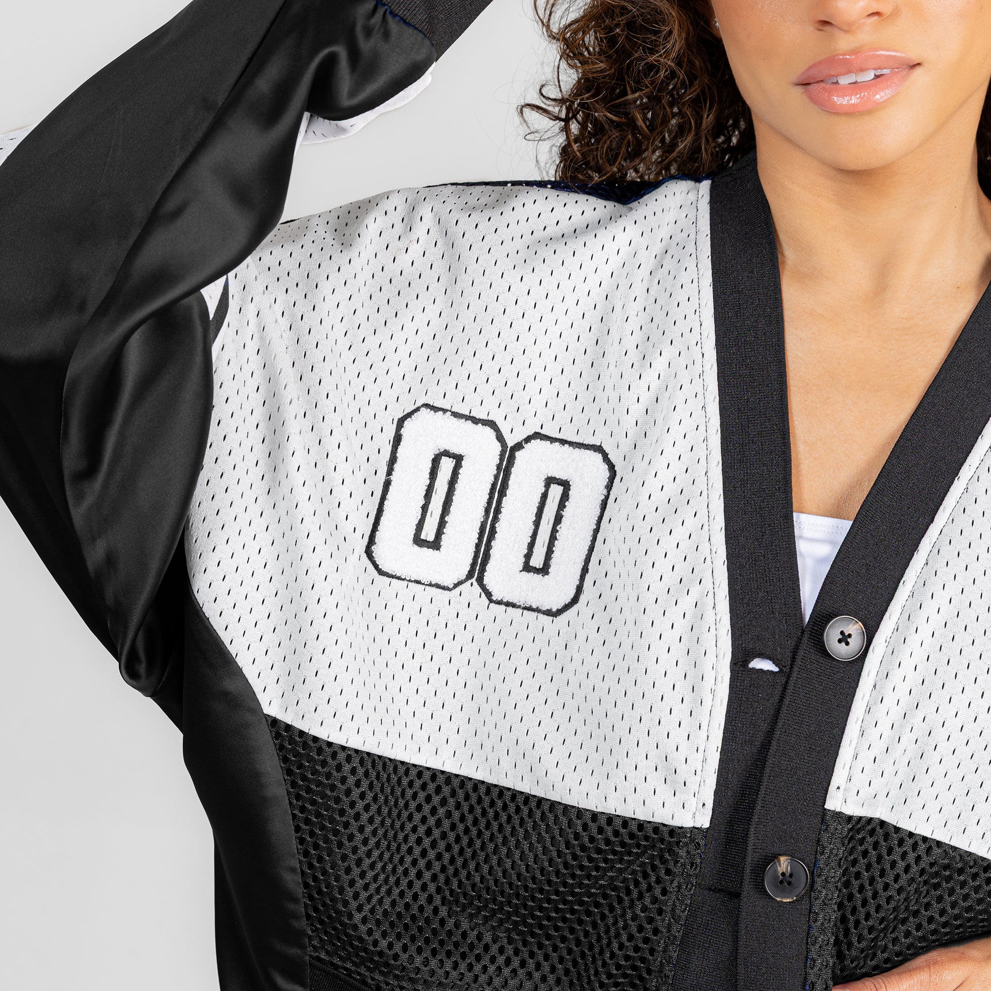 INDIANAPOLIS COLTS MVP ERA CONTRAST MESH CARDIGAN 9 INDIANAPOLIS COLTS MVP ERA CONTRAST MESH CARDIGAN