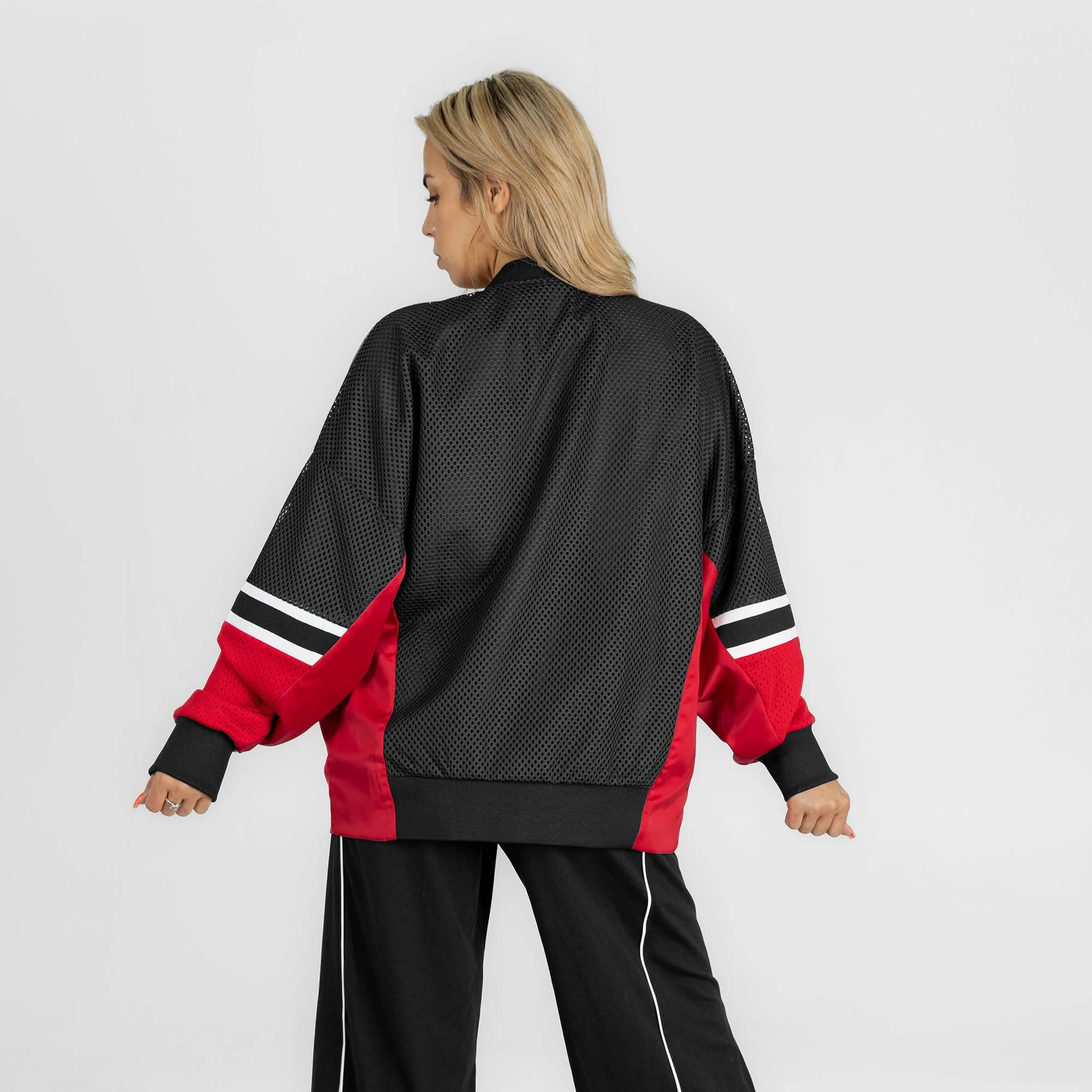 TAMPA BAY BUCCANEERS MVP ERA CONTRAST MESH CARDIGAN 6 TAMPA BAY BUCCANEERS MVP ERA CONTRAST MESH CARDIGAN