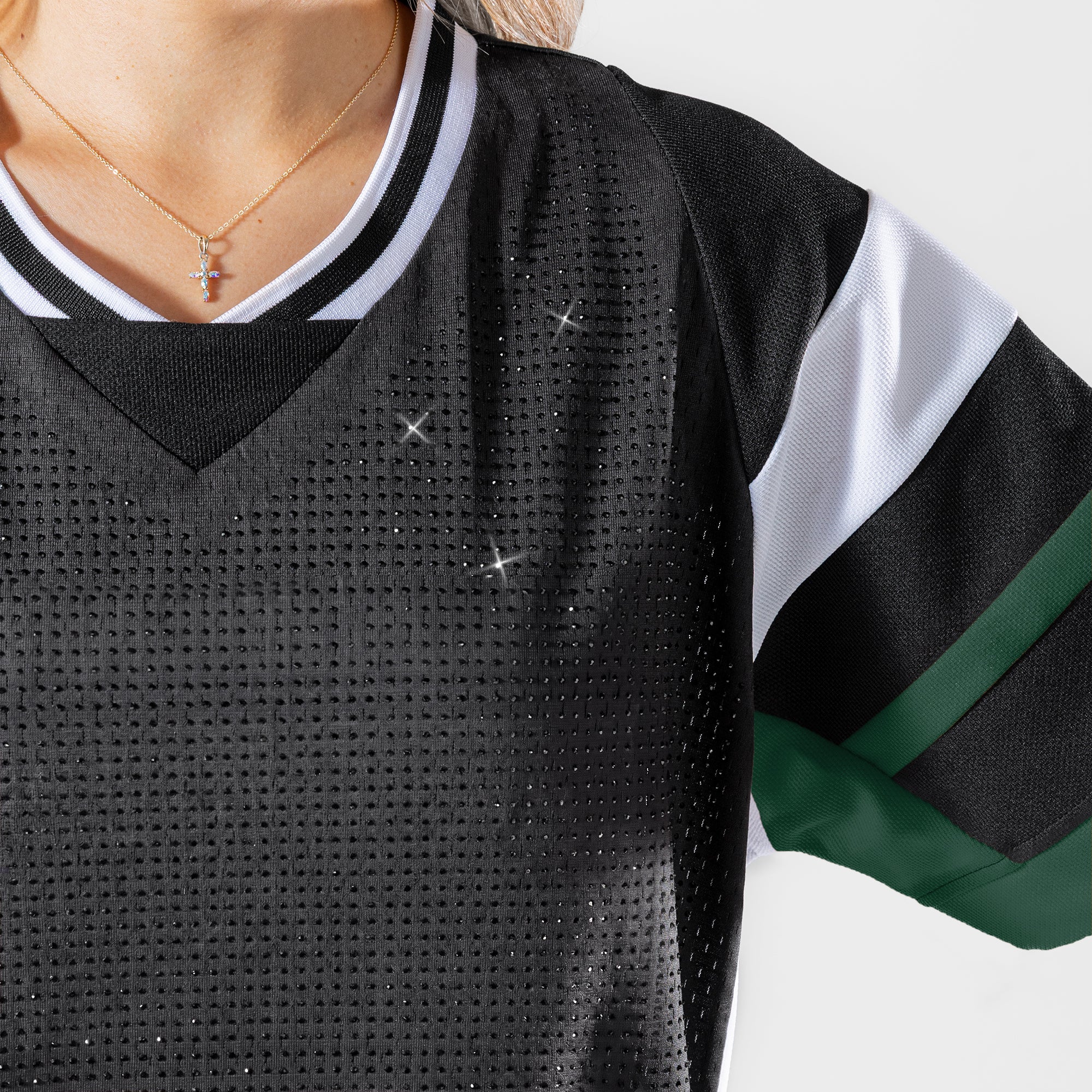 GREEN BAY PACKERS AMPED UP RHINESTONE FASHION TOP 9 GREEN BAY PACKERS AMPED UP RHINESTONE FASHION TOP
