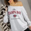 TAMPA BAY BUCCANEERS OFFSIDES ENERGY RELAXED OFF-SHOULDER TOP 19 TAMPA BAY BUCCANEERS OFFSIDES ENERGY RELAXED OFF-SHOULDER TOP
