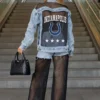 INDIANAPOLIS COLTS RULE BREAKER DISTRESSED MESH DENIM JACKET 10 INDIANAPOLIS COLTS RULE BREAKER DISTRESSED MESH DENIM JACKET