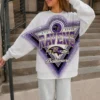 BALTIMORE RAVENS CHASING VICTORY RHINESTONE SPRAY PREMIUM CREWNECK SWEATSHIRT 19 BALTIMORE RAVENS CHASING VICTORY RHINESTONE SPRAY PREMIUM CREWNECK SWEATSHIRT