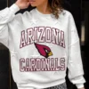 ARIZONA CARDINALS BIG PLAY ENERGY EMBOSSED STAR CREWNECK