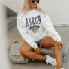 AKRON ZIPS SLOW MOTION PREMIUM FLEECE DROP SHOULDER CREWNECK PULLOVER 12 AKRON ZIPS SLOW MOTION PREMIUM FLEECE DROP SHOULDER CREWNECK PULLOVER