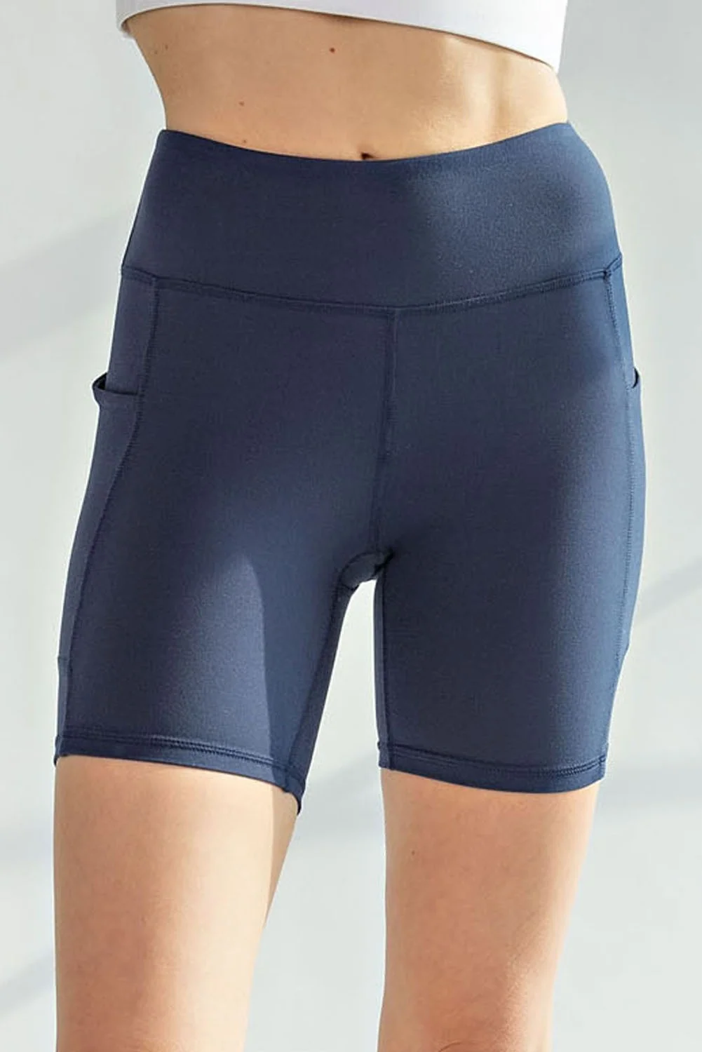 ALL THE THINGS BIKER SHORTS IN NAVY 4 ALL THE THINGS BIKER SHORTS IN NAVY