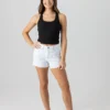 EVERYDAY WHITE DENIM SHORTS