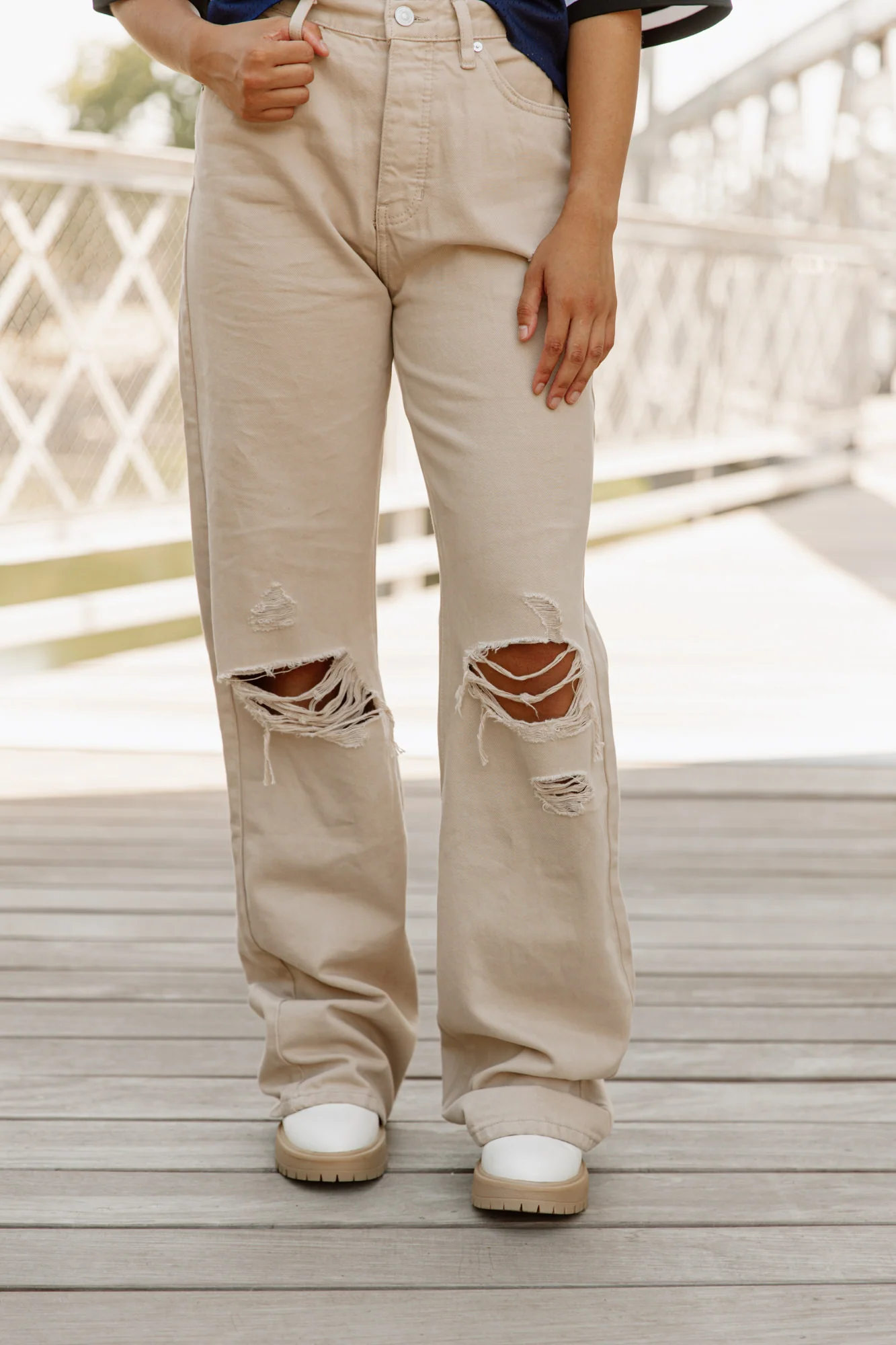 ARIANNA HIGH RISE 90'S WIDE LEG JEANS